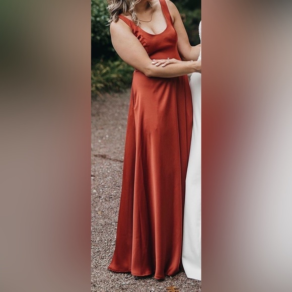 david's bridal cinnamon bridesmaid dresses The color of the season: Cinnamon in bio to check out bridesmaid dresses starting at $99.95! : @carlyburcham